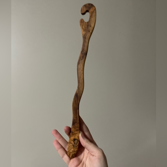 🆕 Olivewood Oven Rack Pull Wood Tunisia Handle Wooden - Picture 5 of 8